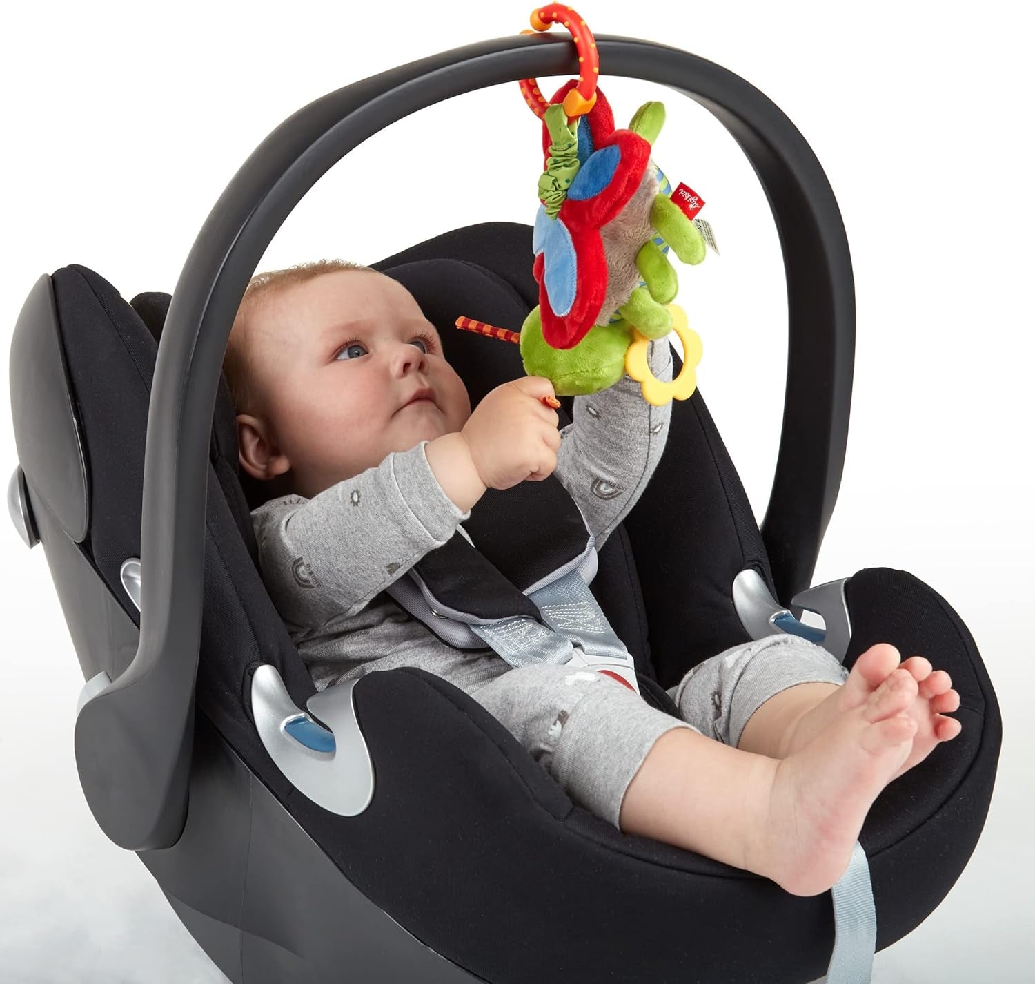 SIGIKID 42206 Ciondolo farfalla Baby Activity PlayQ per bambine e bambini giocattolo per neonati consigliato a partire da 3 mesi Baby Toys Naty Shop