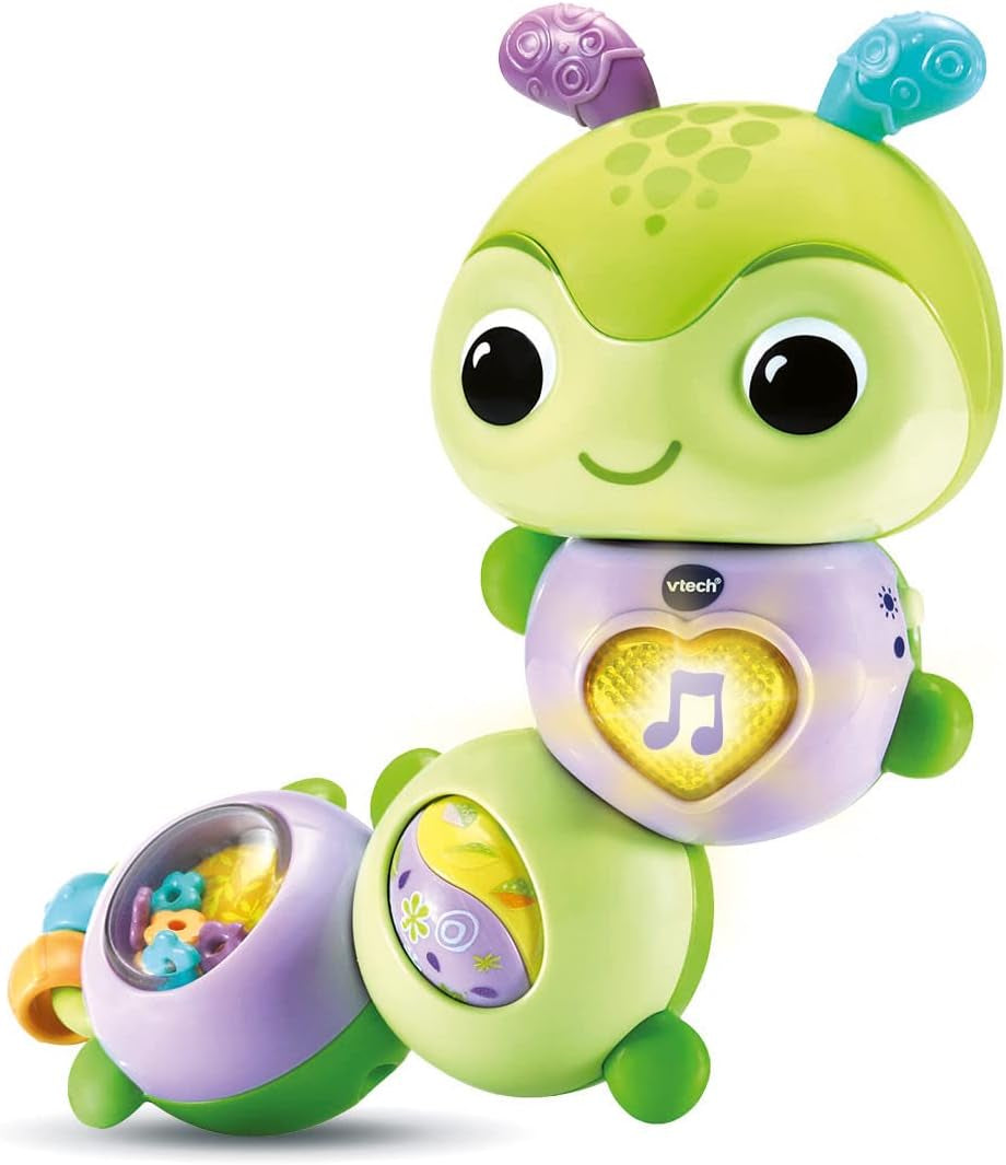 VTech Bruco Divertente che Gira - Campanello interattivo che parla e canta e giocattolo per abilità motorie - Per 6-24 mesi Giocattoli per bambini Naty Shop