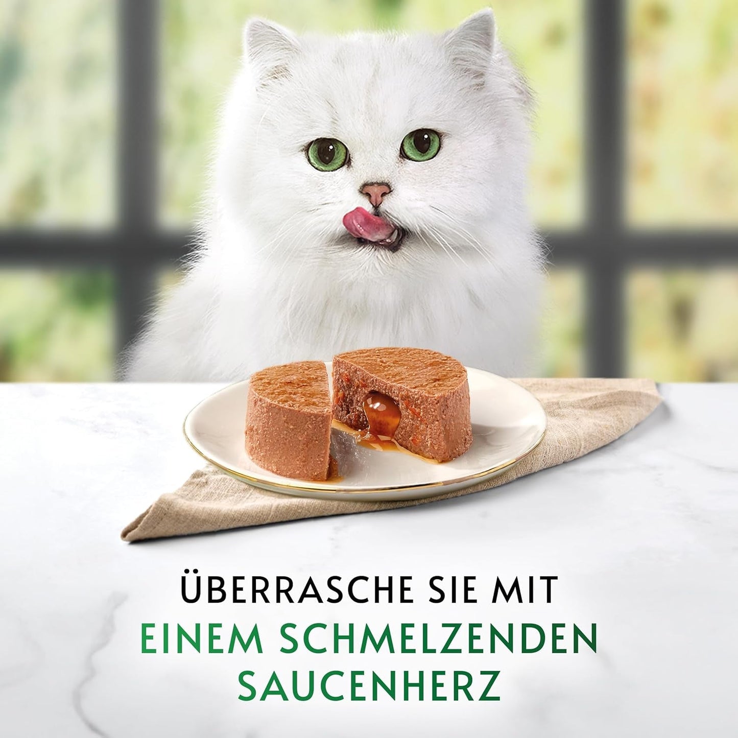 Gourmet Nature's Creations Heart Sauce Mousse Cibo umido per gatti, ricco di pollo, confezione da 12 (12 x 85 g)
