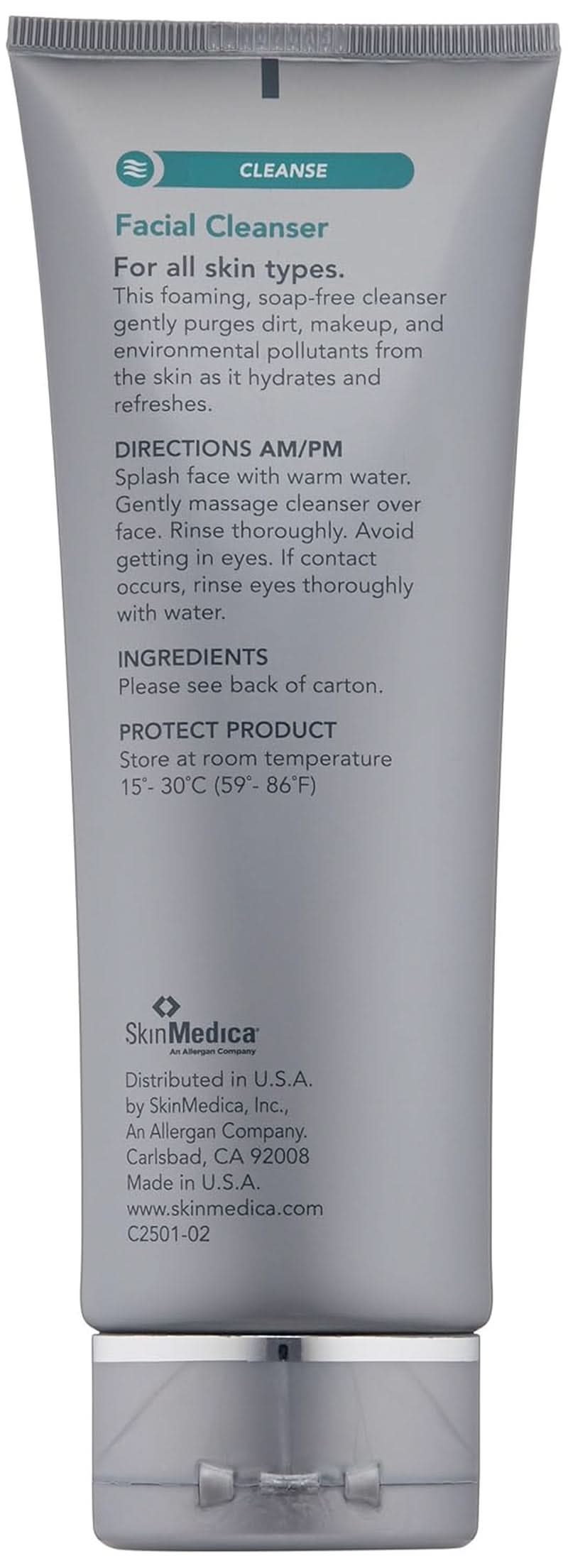 SkinMedica Facial Cleanser - schiuma detergente per pelli normali o secche e perfetta come detergente Naty Shop