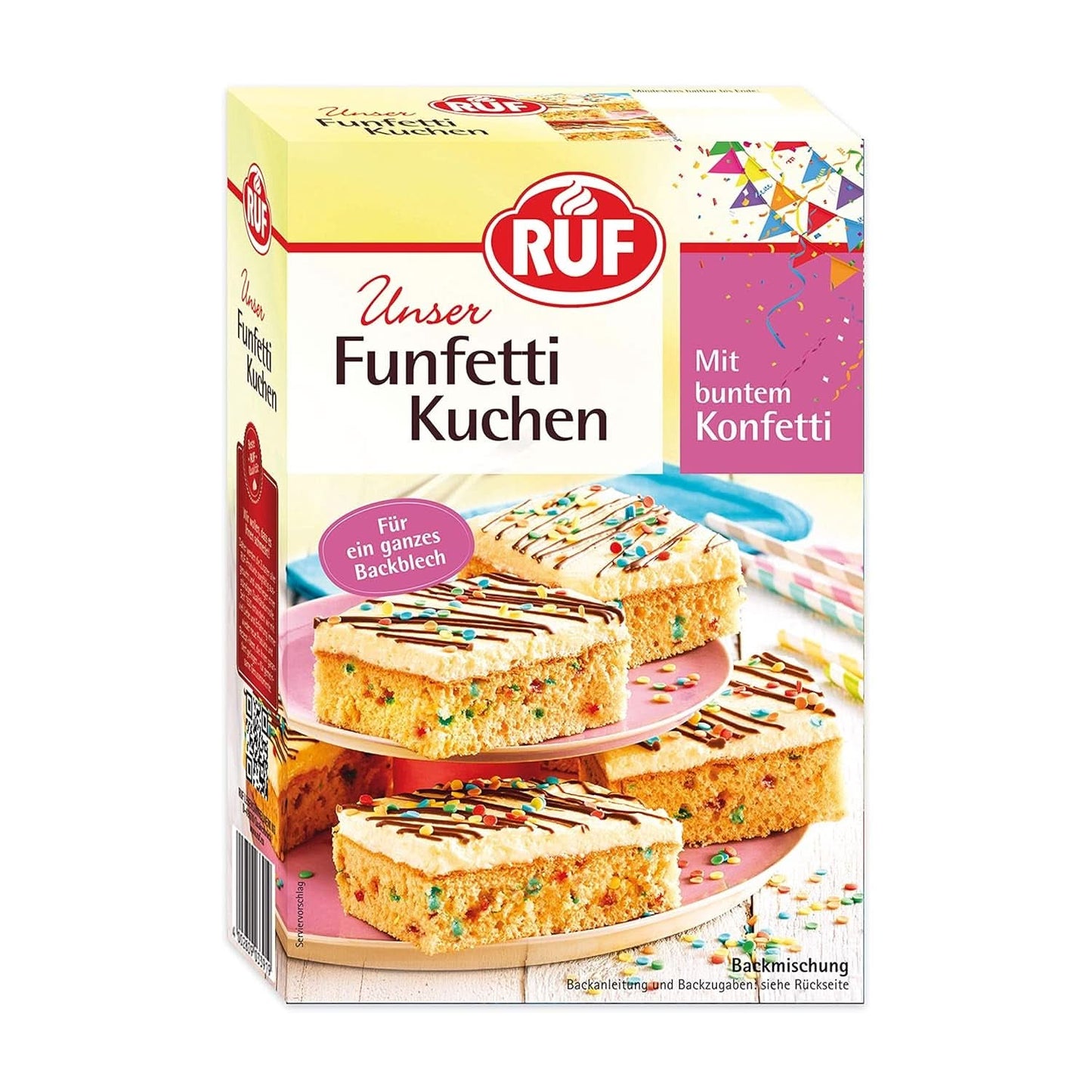 RUF Miscela per torte, Glasse vari colori e Decor Naty Shop