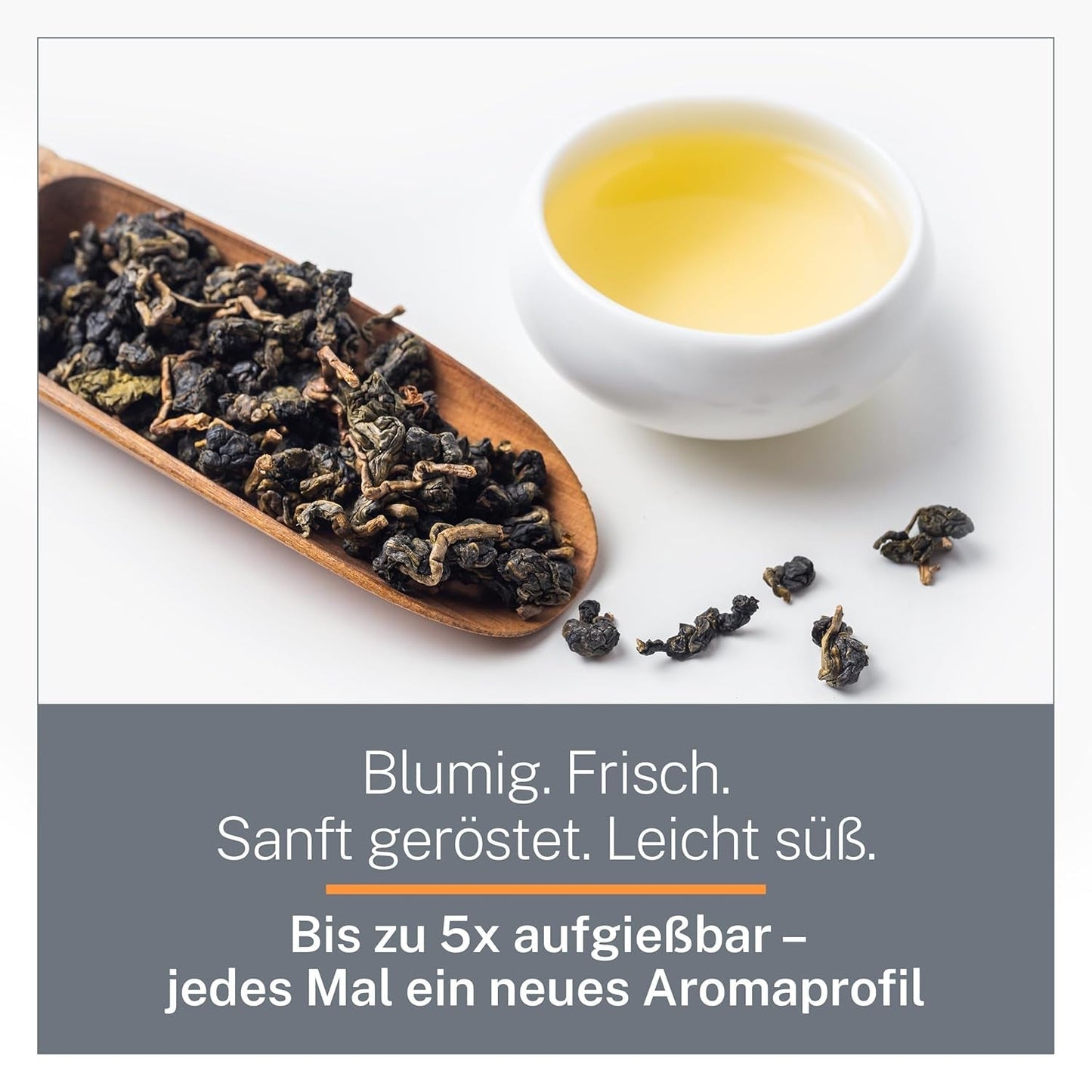 Ti Guan Yin Bio Oolong Tea 100g - Tè Oolong biologico di alta qualità dalla Cina - Wu Long (grado cerimoniale) - Per amanti e intenditori del tè - Mycupoftea