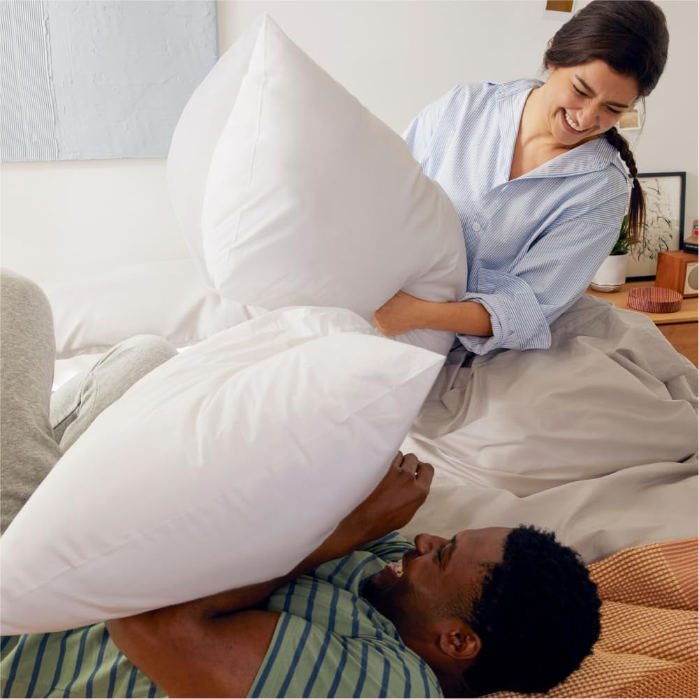 Casper Sleep Cuscino per dormire originale, king size, cuscini standard Naty Shop bianchi