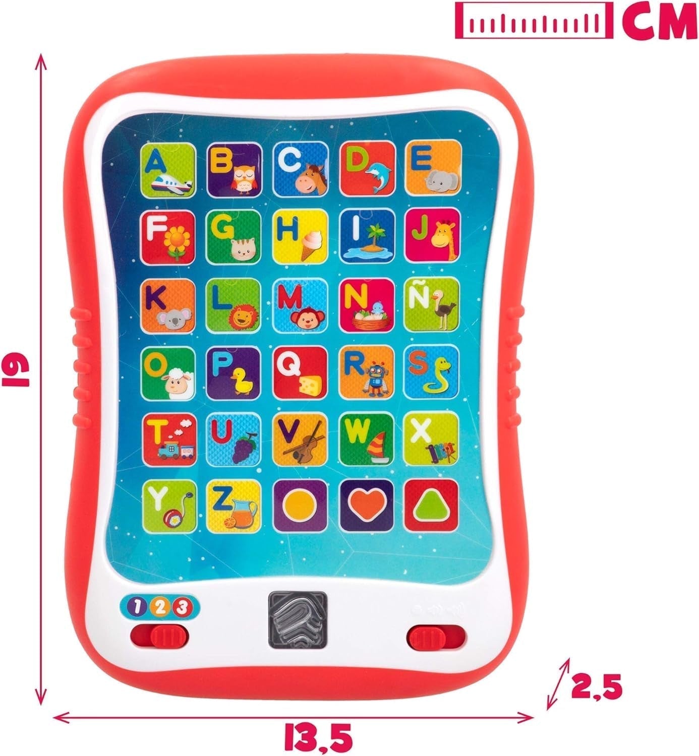 winfun ColorBaby 44256 Vassoio didattico con luci e suoni Giocattoli per bambini Naty Shop