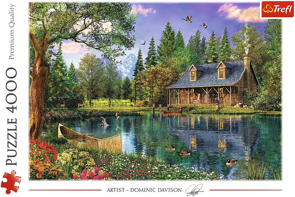 Trefl, 45005 Puzzle, Idillio pomeridiano, 4000 pezzi, Qualità Premium, Per bambini dai 14 anni Puzzle Naty Shop