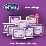 Trapunta Silentnight Deep Sleep, bianca, microfibra, bianca, letto singolo Trapunte e trapunte Naty Shop