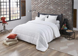 Piumino, Antiacaro, Bianco, 240 X 220 Cm, Per letto matrimoniale, Trapunta Niagara, Morbido e confortevole, Lavabile in lavatrice a 40 °C Trapunte e trapunte Naty Shop 240 X 220 Cm Unique