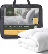 Piumino Allergy Defence, 4.5 Tog, realizzato con materiali riciclati, anallergico e anallergico, Trapunte e trapunte per letto Super King Size Naty Shop Summer (4.5 Tog) Super King
