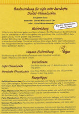 Dinkel-Pfannenkuchen, 180 G Miscela per cuocere e cuocere Naty Shop