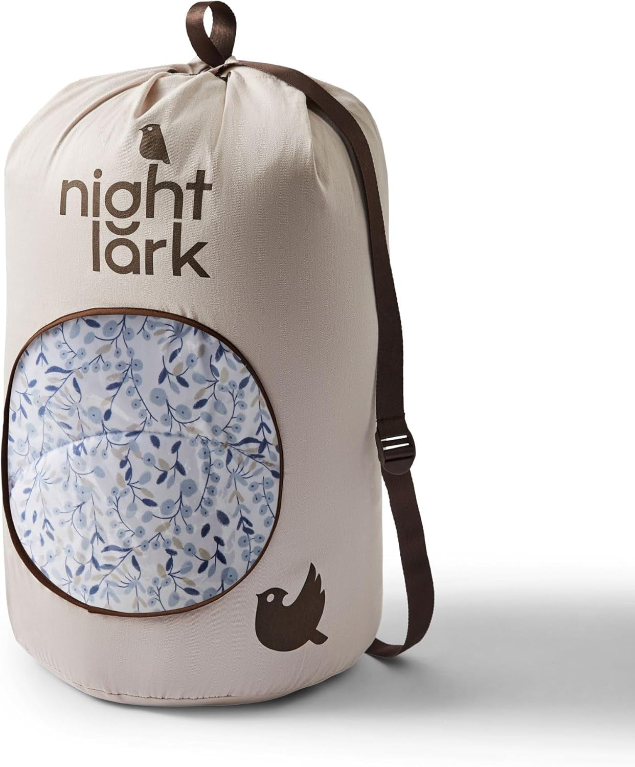 Night Lark Piumino Super King Super King 6 Tog Primavera Estate - Blu Garden Piumino super morbido Leggero Lavabile in lavatrice Asciugatura rapida Copripiumino reversibile tutto in uno Naty Shop