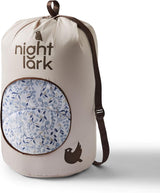 Night Lark Piumino Super King Super King 6 Tog Primavera Estate - Blu Garden Piumino super morbido Leggero Lavabile in lavatrice Asciugatura rapida Copripiumino reversibile tutto in uno Naty Shop