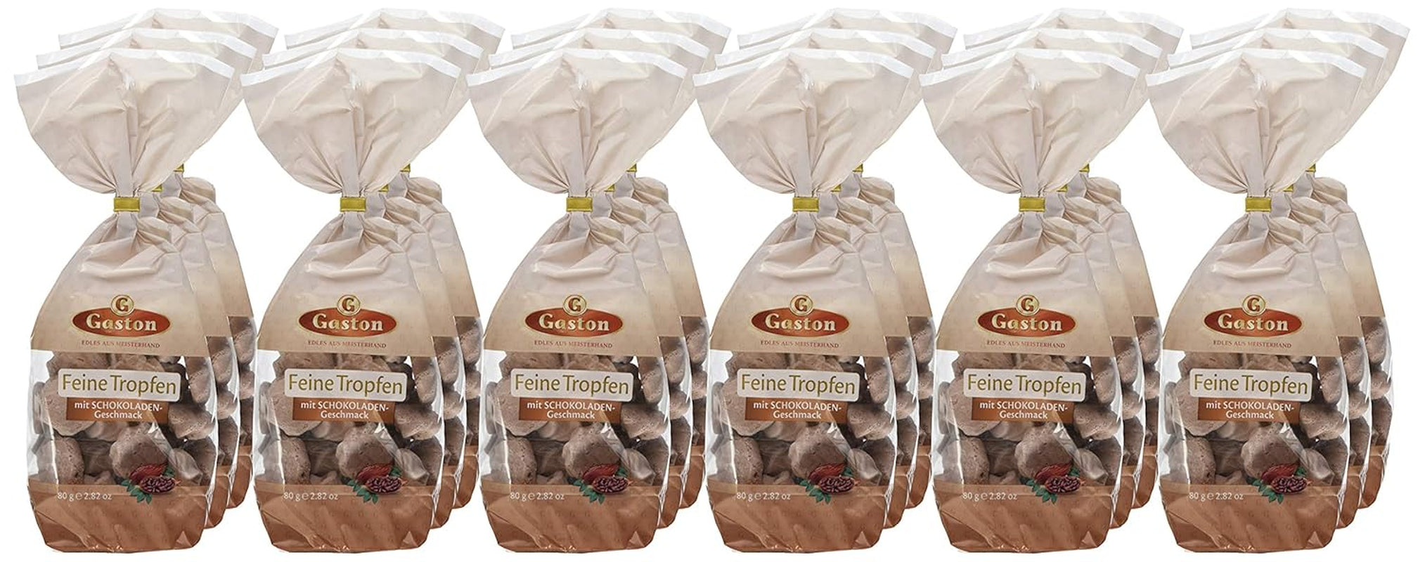 Gocce Fini Al Gusto Cioccolato Confezione Da 18 (18 x 80g)
