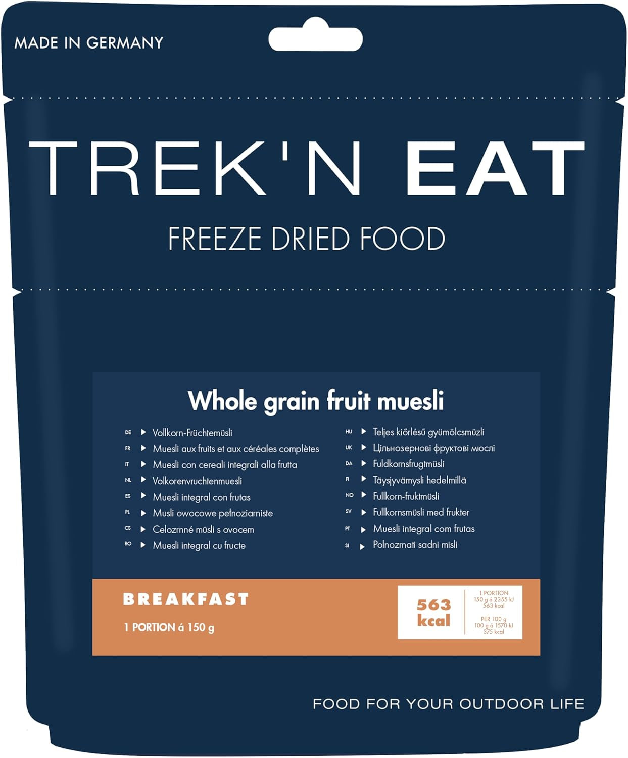 Trek'n Eat muesli di frutta intera