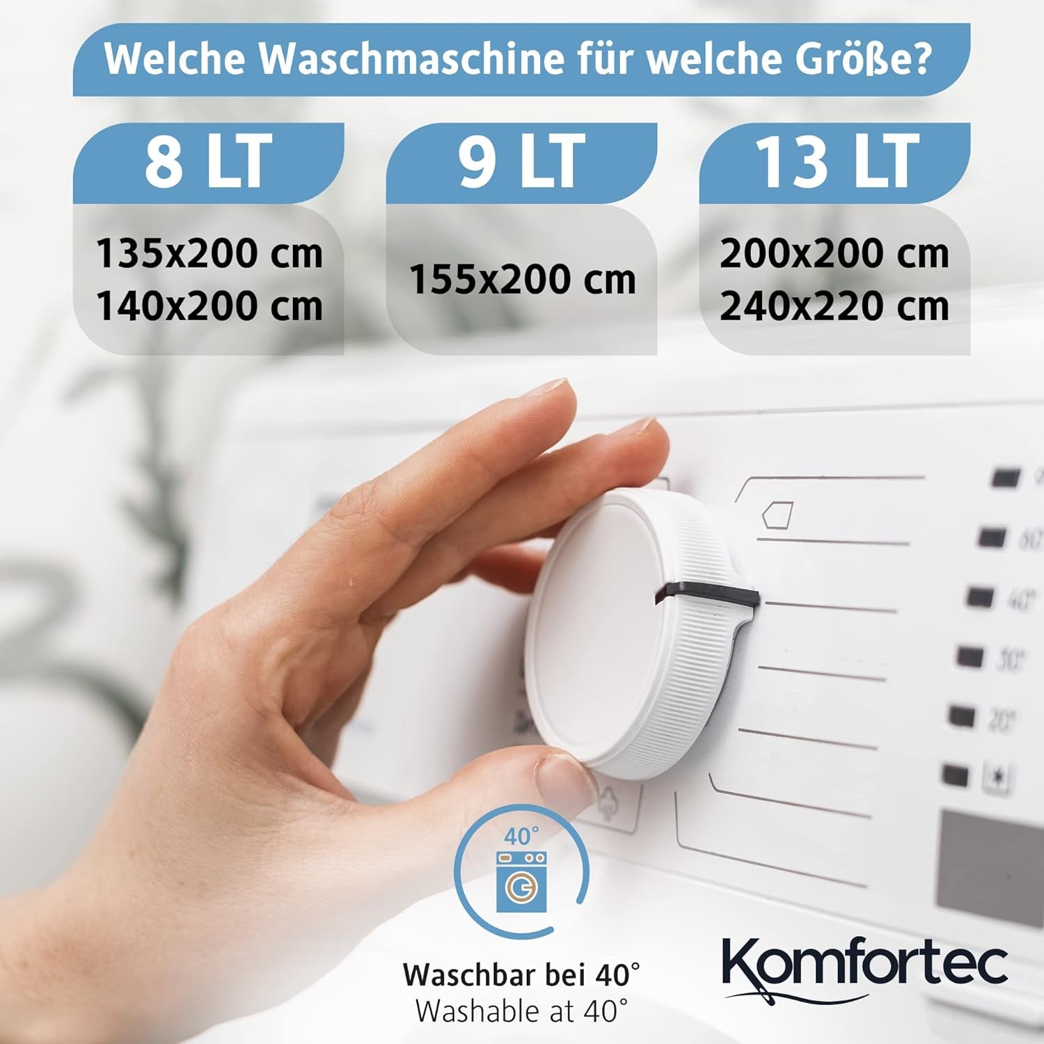 Coperta Estiva Komfortec 135X200 Cm, 170G/m², Coperta estiva sottile e leggera, coperta anallergica, Bianco Trapunte e Piumini Naty Shop