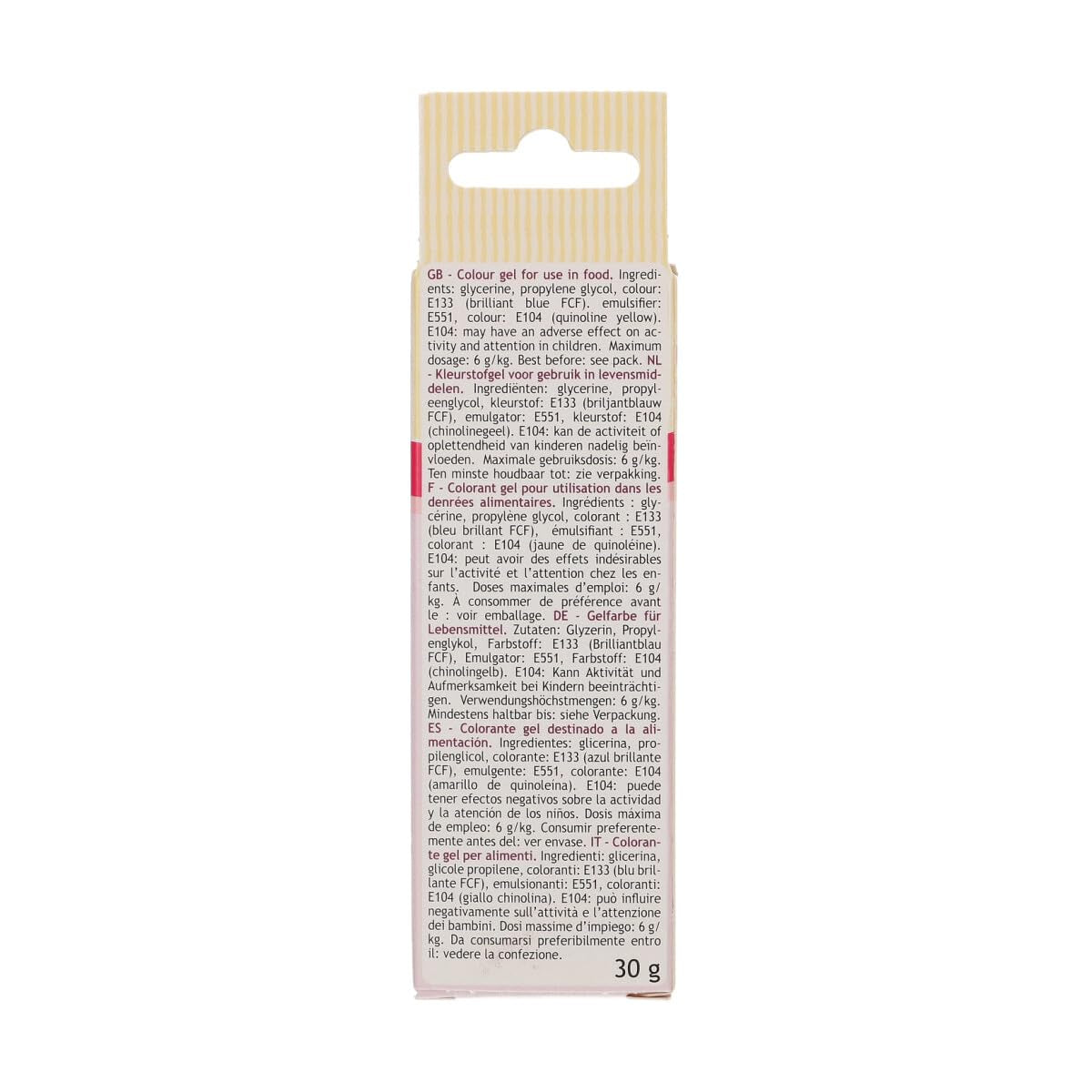 Colorante alimentare Funcakes Gel Turchese: colorante alimentare altamente concentrato per pasta, panna, fondente e marzapane. Dosaggio facile. Una sola goccia per creare colori vivaci. Halal. 30 g.