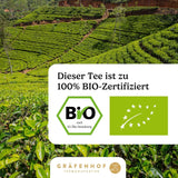 Tè Yerba Mate biologico L'originale tè Mate sfuso da 1 kg Alto contenuto di caffeina Non tostato Essiccato all'aria Testato in laboratorio Foglie di Mate Confezionato in Germania Qualità Premium Gräfenhof