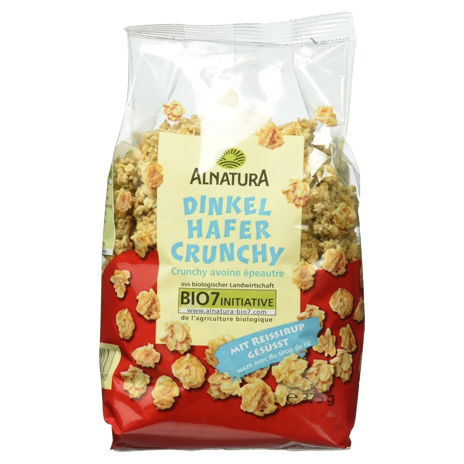 Croccante con farro e avena biologica, 375g