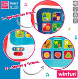 winfun ColorBaby 44256 Vassoio didattico con luci e suoni Giocattoli per bambini Naty Shop