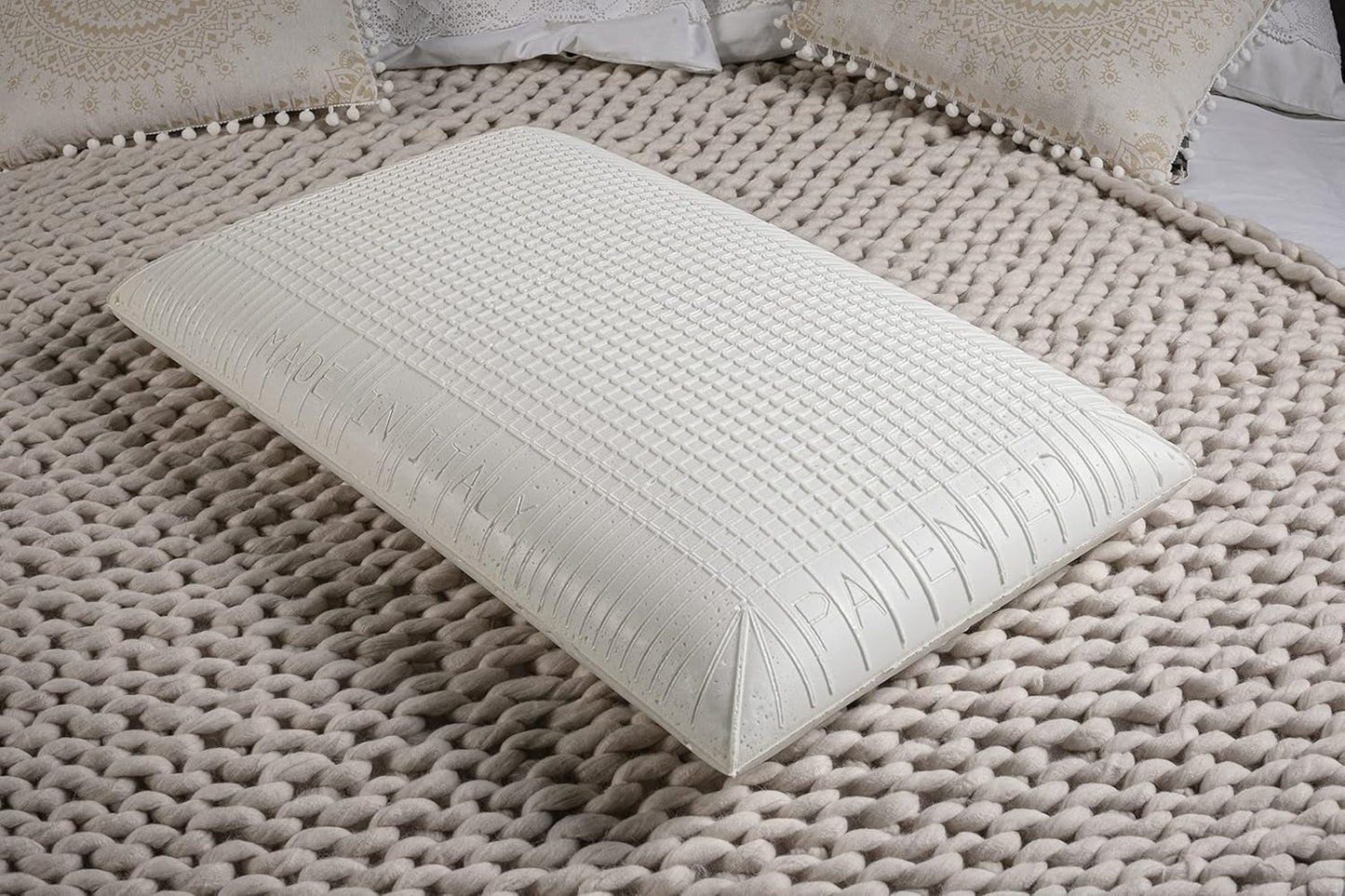 V.I.P. Cuscino Memory Very Important Pillow, bianco, 50 X 80 cuscini standard Naty Shop