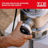 Giunto Storz TIPO C 52, filettatura interna da 2", per tubi e raccordi con O-ring in nitrile per inserti di aspirazione e pressione, in alluminio, 31092