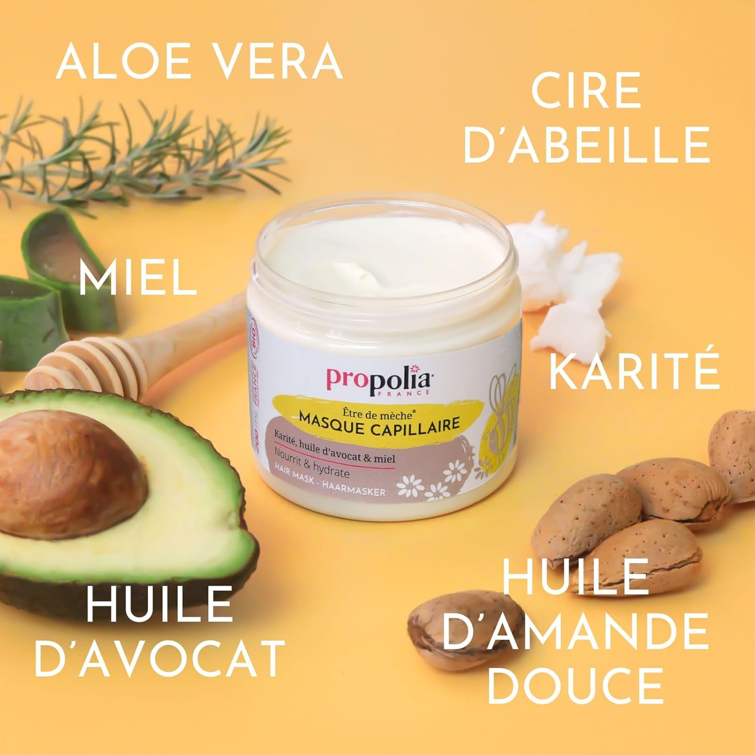 ® Maschera per capelli bio Naty Shop Maschera per capelli