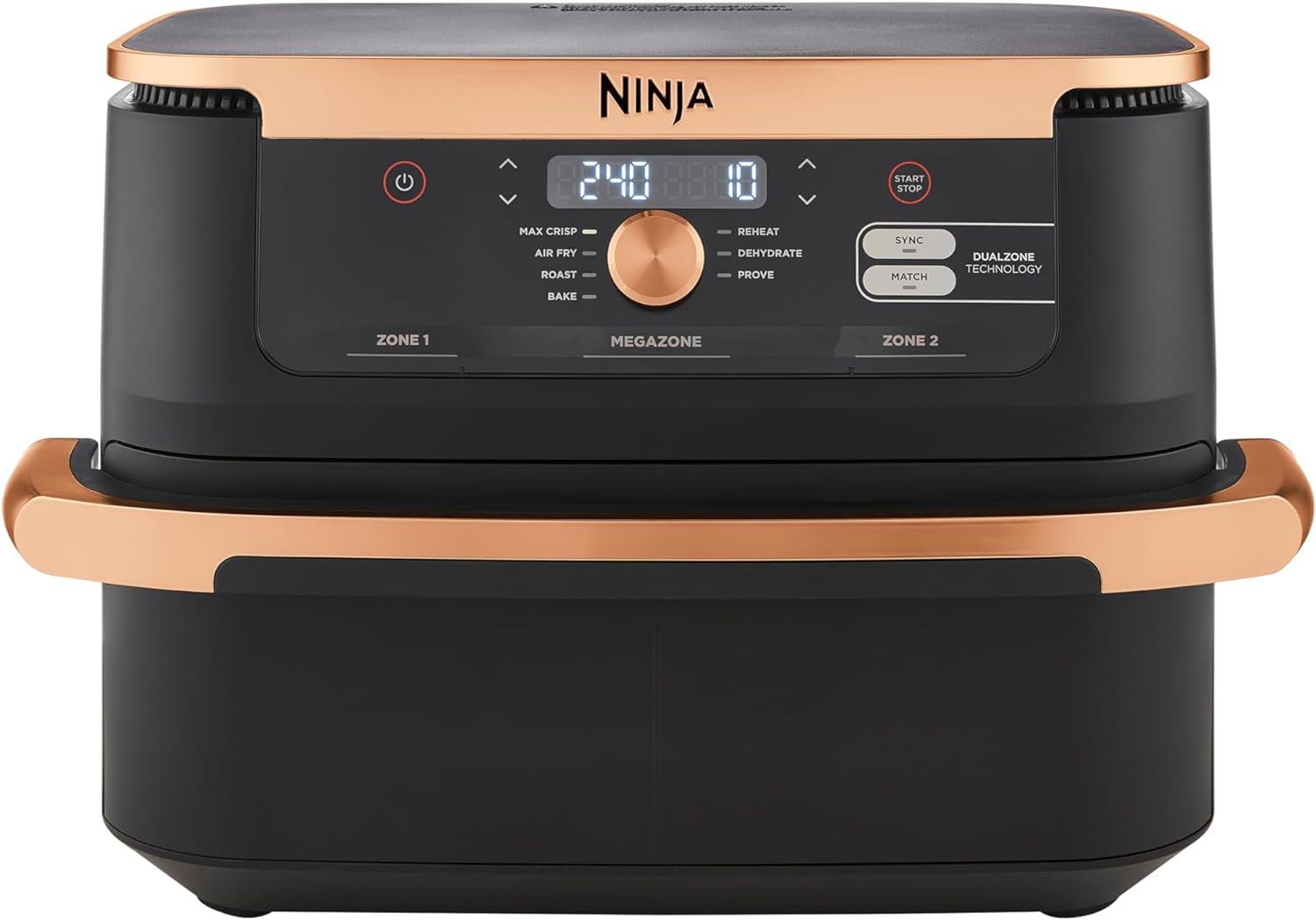 Friggitrice ad aria doppia zona Ninja Foodi Flexdrawer, Elettrodomestici AF500EUCP Titolo predefinito del negozio Naty