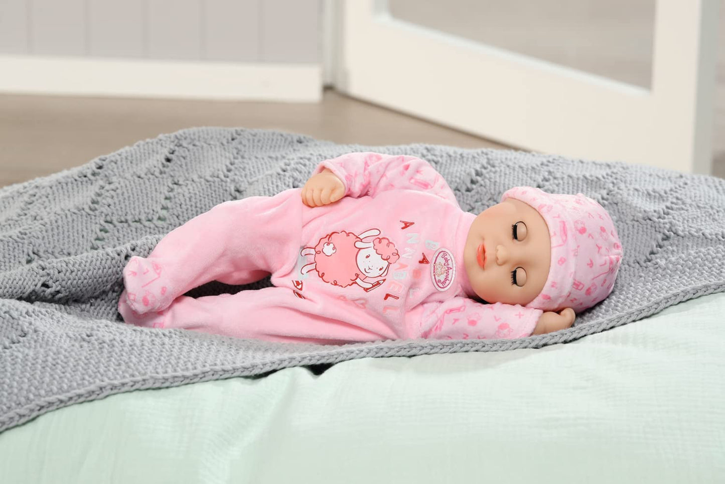 Annabell Piccola bambola morbida Annabell 36 cm, con corpo di stoffa e occhi assonnati, 36 cm, 709870 Zapf Creation
