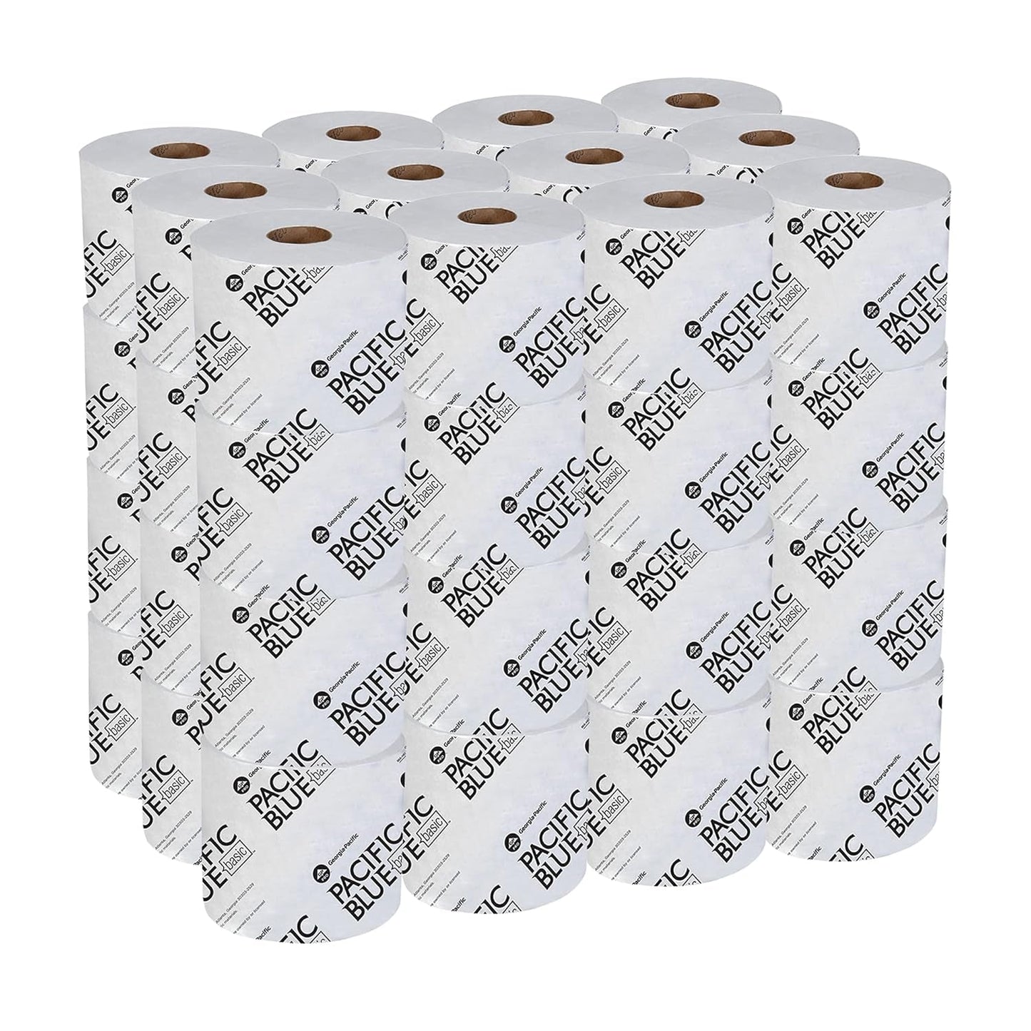 Image Asciugamano da bagno bianco a 1 velo, ALTA CAPACITÀ, bianco, 48