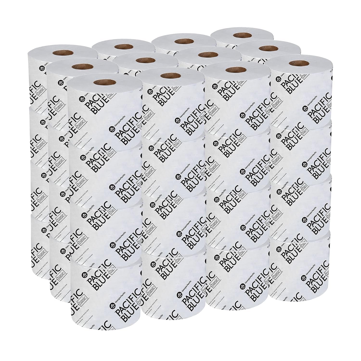 Image Asciugamano da bagno bianco a 1 velo, ALTA CAPACITÀ, bianco, 48