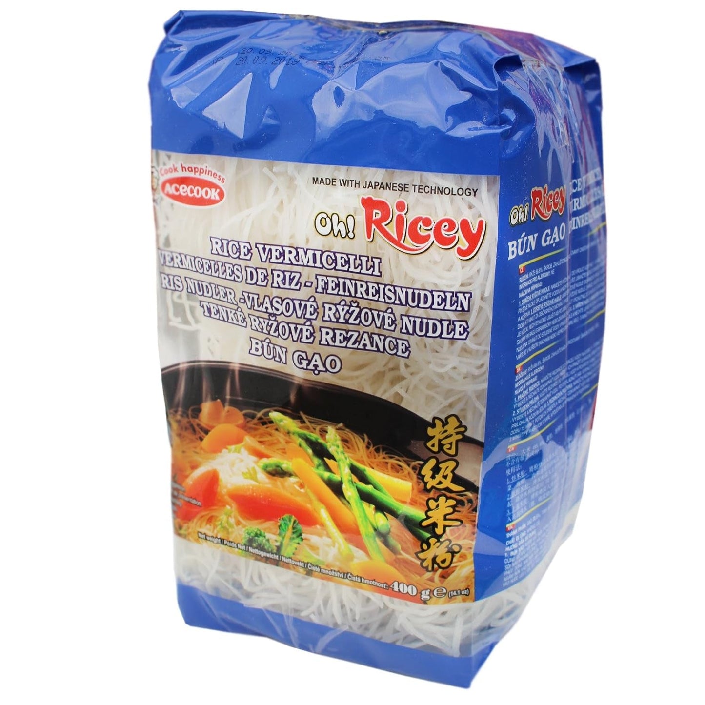ACECOOK - O Vermicelli di Riso - (1 X 400 GR)