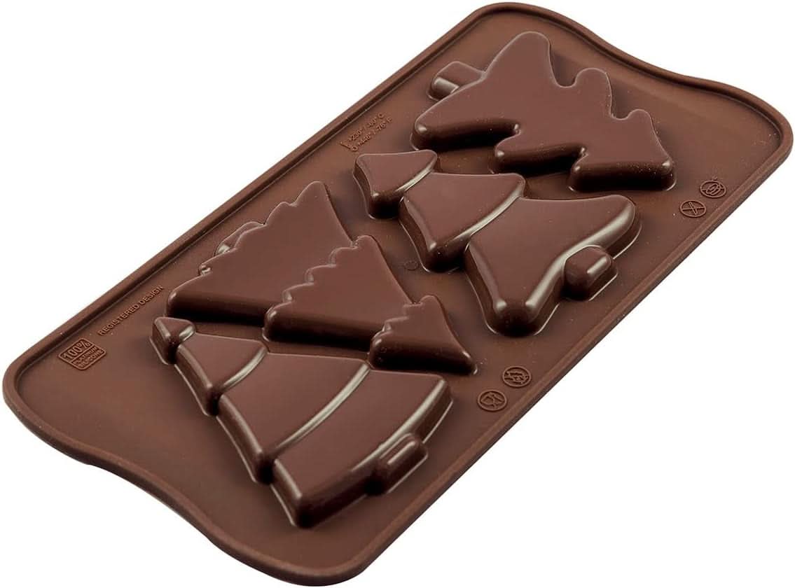 Silikomart 22.146.77.0065, per cioccolato, "Choco Pine" Cucina Naty Shop