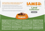 IAMS Delights Land Collection Cibo umido per gatti - Confezione multipla con varietà di carne (agnello, manzo, pollo e tacchino) in salsa, cibo umido per gatti da 1 anno, 12 x 85g