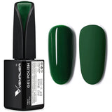 VENALISA Smalto per unghie UV arancione corallo 15ml Smalto per unghie gel per lampada UV per unghie Modelli di smalto gel arancione corallo trasparente per design delle unghie fai da te