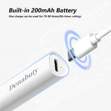 Denabuty Lampada UV per smalto gel, Mini Lampada LED U V per sostituzione unghie con supporto Tragbare Piccola lampada UV per smalto gel, per Aushärten Von Nagelkleber e punte per unghie Bianco