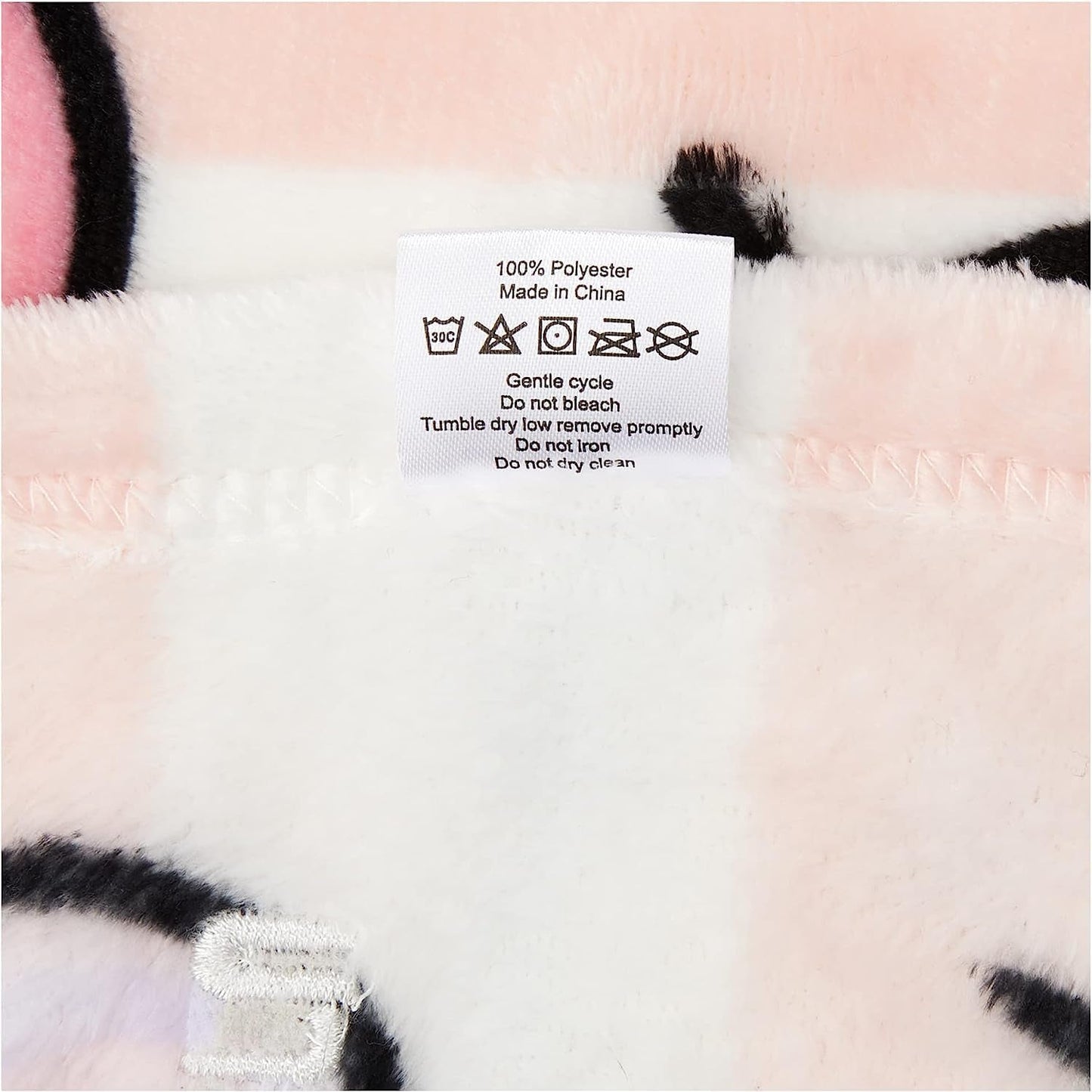 Copriletto Hello Kitty, rosa, morbida coperta 130X170Cm, copriletto copriletto o copridivano in microfibra. Qualità con certificato Oekotex, Letti e coperte Sanrio Besuche den Kanguru-Store