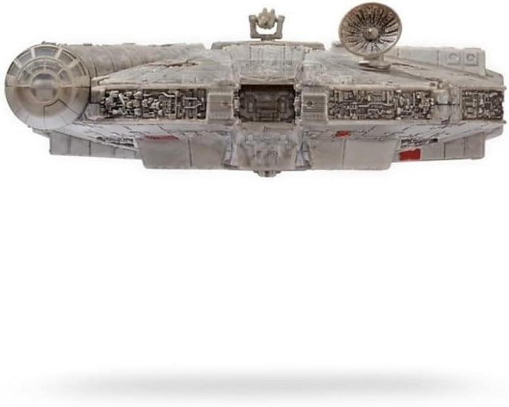 Star Wars Micro Galaxy Squadron SWJ0332 - Millennium Falcon 22,5 cm Veicolo ufficiale con luci, suoni e action figure Naty Shop