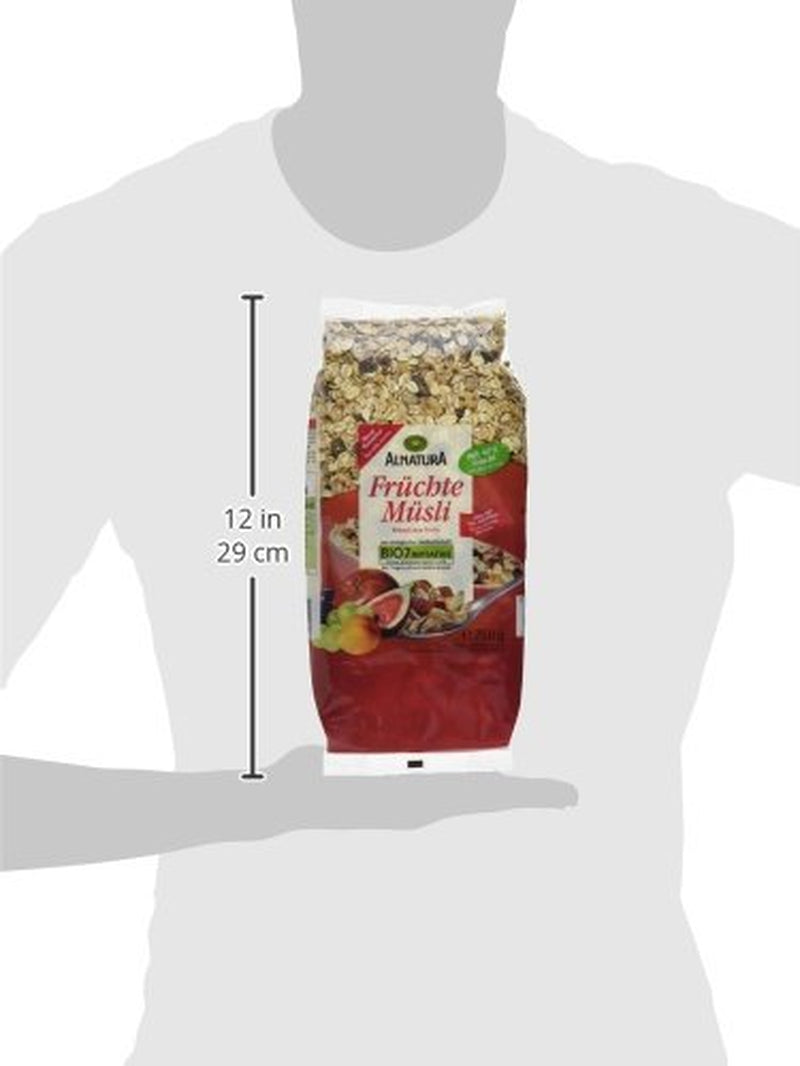 Muesli con frutta biologica, 750g