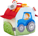 HABA 306383 - Fattoria dei cubi da gioco, giocattolo multifunzionale da 6 mesi Giocattoli per bambini Naty Shop