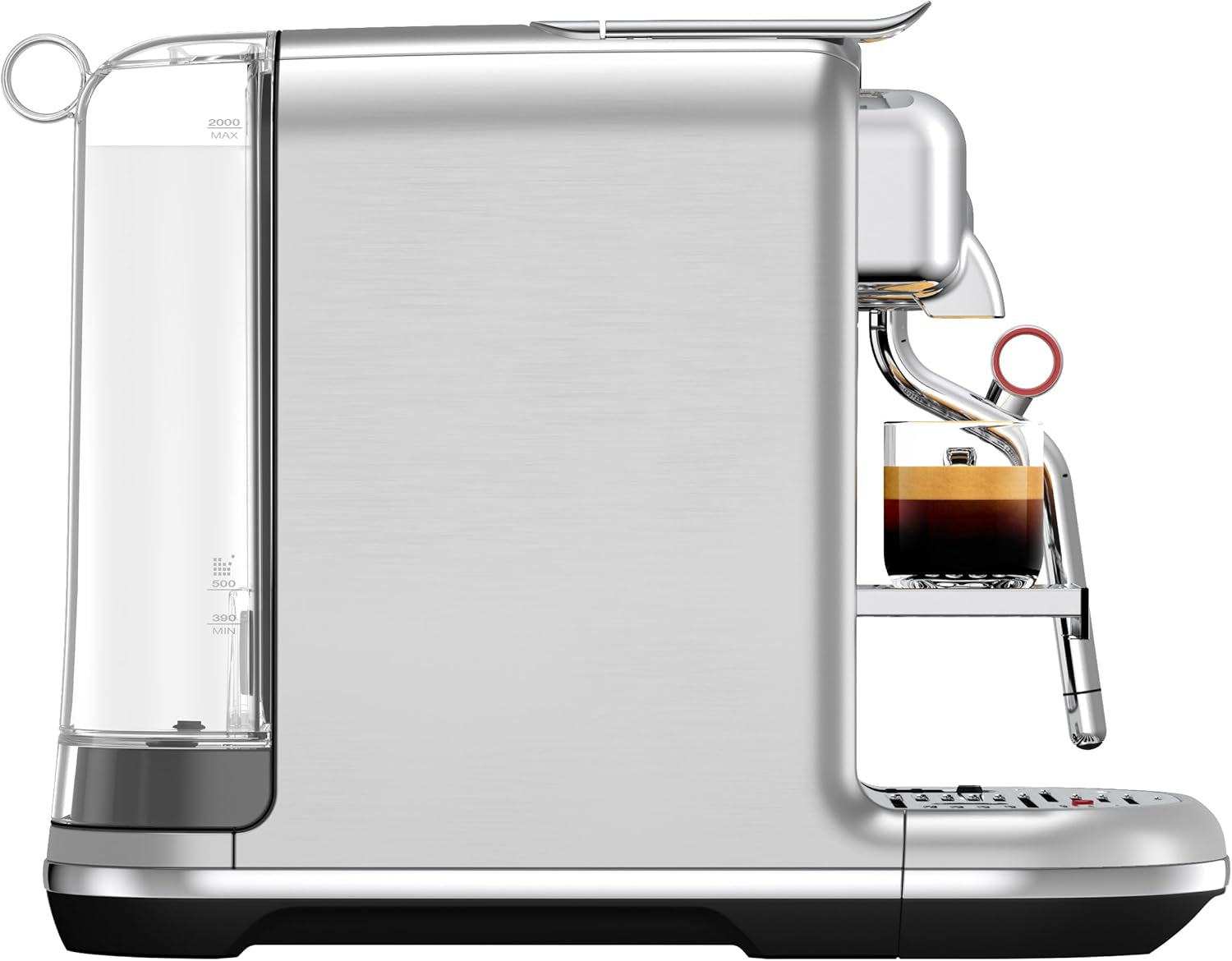 Macchina per caffè espresso Sage Nespresso Creatista Pro, acciaio inossidabile, acciaio inossidabile spazzolato