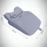 Cuscino da lettura per letto e divano, Cuscino in piuma, Cuscino da letto in memory foam, Cuscino per dormire sul fianco, Cuscino ergonomico per il supporto della schiena per leggere e guardare la TV