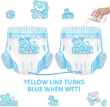 Pannolini stampati per adulti 5500-5800ml 10 pezzi - Slip da toilette (XL)
