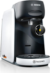 Macchina per caffè espresso a capsule Bosch Tassimo finesse TAS162E, 70 bevande, caffè più intenso premendo un pulsante, spegnimento automatico, sostenibile, dosaggio perfetto, 1400 W, nero/nero