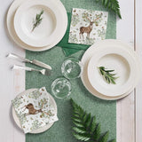 ZAMPA - Tovaglioli 3 Veli (33 X 33 Cm) I 20 Pezzi I Perfetti per Compleanni, Feste, Comunioni e Festività dei Bambini I Tovaglioli di carta colorati con motivi party I Animali, Gioia, Festa - Corna
