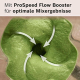 Robot da cucina ad alta velocità Vitapower Serie 6 MMBD665B1, 45.000 giri/min, 6 programmi Inkl Heiße Suppe & Reinigung, 2 L Mixbehälter, Stopfer, Spülmaschinenfeste Teile, Made in Europe, 1800W, Schwarz Kitchen Naty Shop