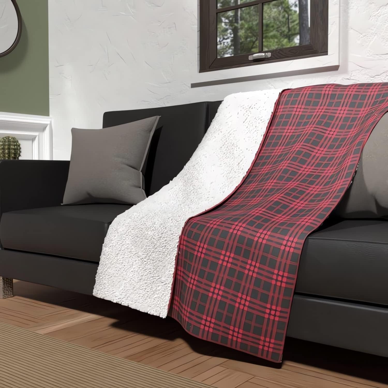 Plaid Soleil D'Ocre, Rosso, 120 X 160 Cm Piumini e Trapunte Naty Shop Titolo predefinito