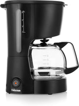 Caffettiera Tristar, capacità 6 tazze, 600 W, funzione di mantenimento in caldo, arresto automatico, filtro permanente, sistema antigoccia, compatta e portatile, facile da pulire, CM-1246
