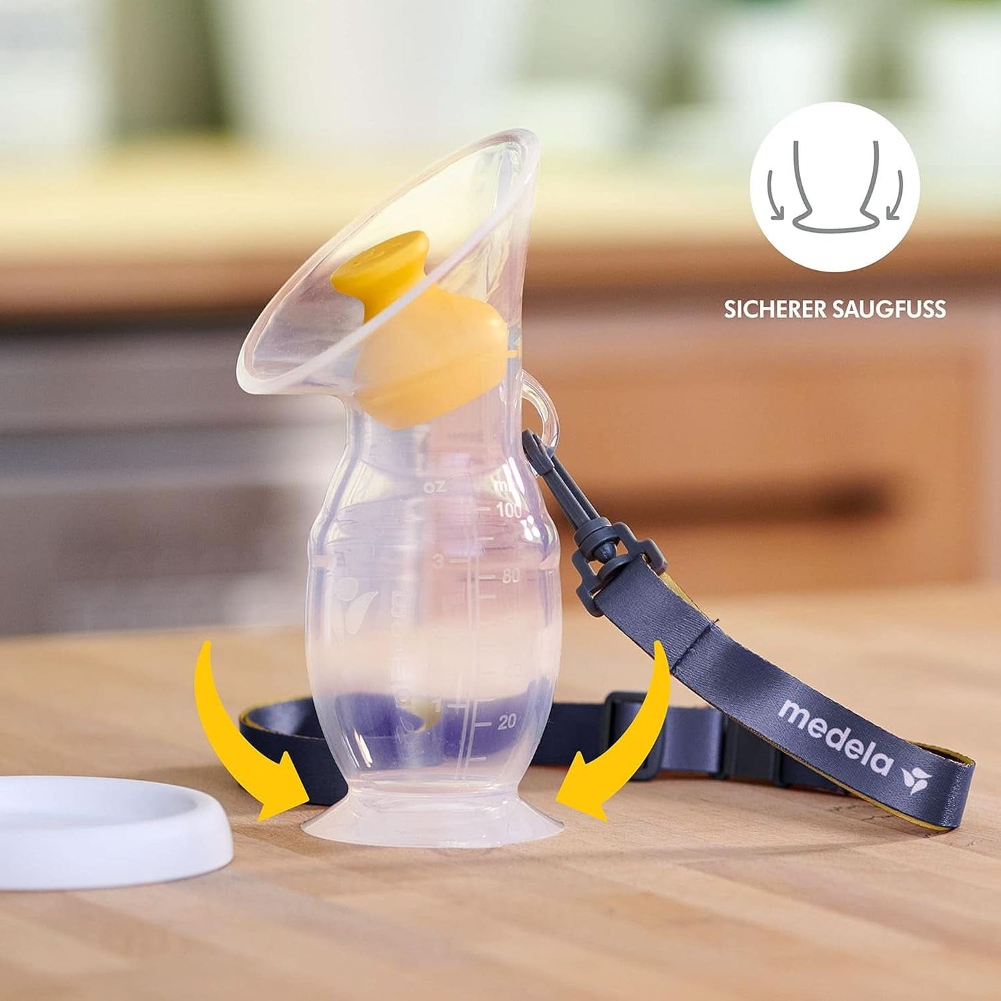 Medela Raccoglitore per latte materno in silicone Accessori per Alimentazione e Allattamento Bebe Naty Shop