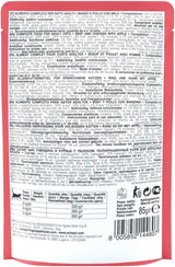 Cat Bio Adult Manzo e Pollo con Mela, Alimento Umido per Gatti, 16 Buste x 85g