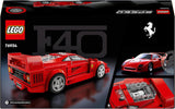Auto super sportiva Ferrari F40 LEGO Speed Champions, set da gioco con macchinina giocattolo costruibile e minifigure conducente, set da collezione per bambini, regalo per ragazzi e ragazze 76934 Set da costruzione Besuche den LEGO-Store