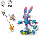 LEGO Dreamzzz Izzie e Bunchurro Il coniglietto da gioco, giocattolo per bambini 7+, set di gioco 2 in 1 con minifigure dell'eroe e Cyberling per un'esperienza di gioco fantasiosa 71490 Set di costruzione Besuche den LEGO-Store